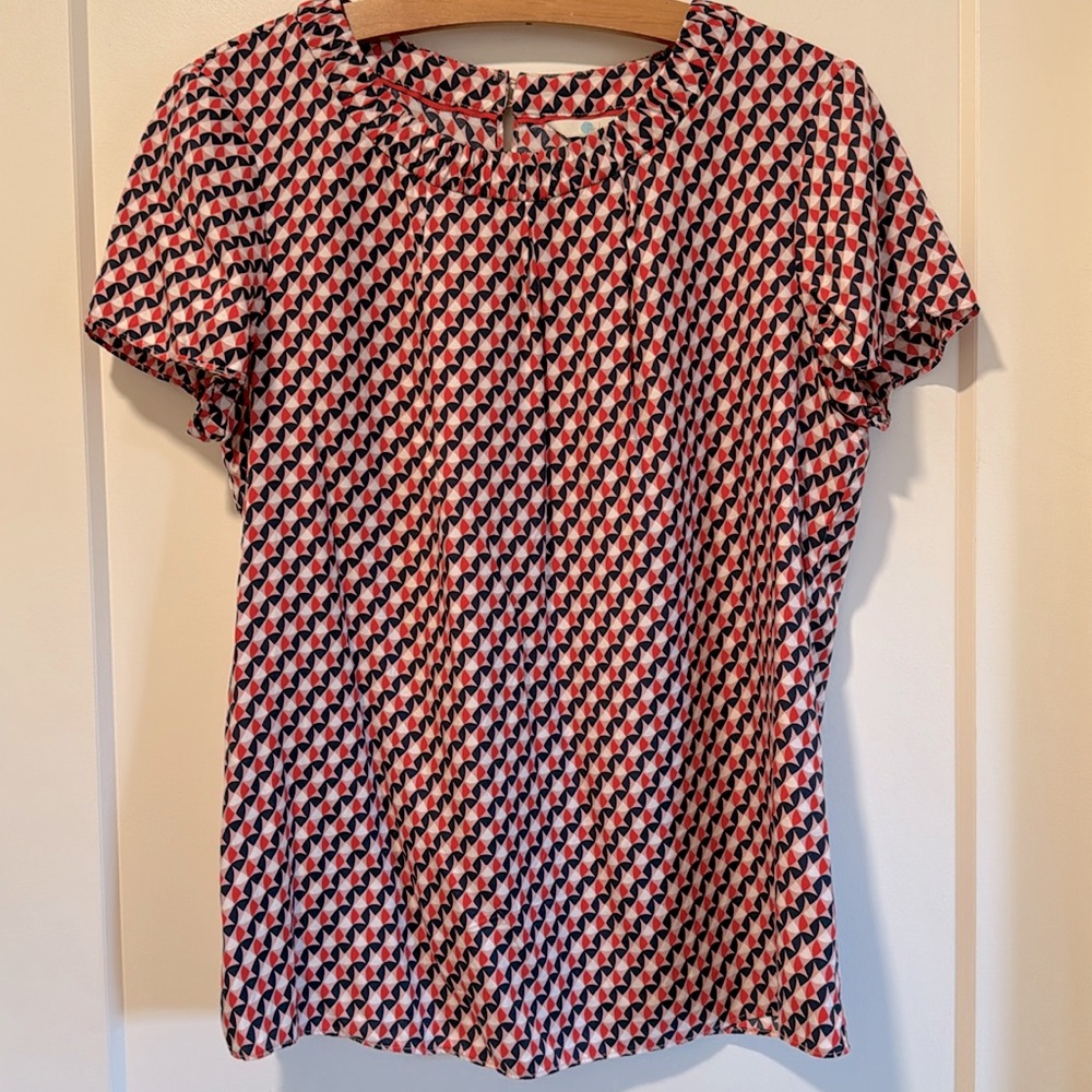 Boden silk blend blouse.